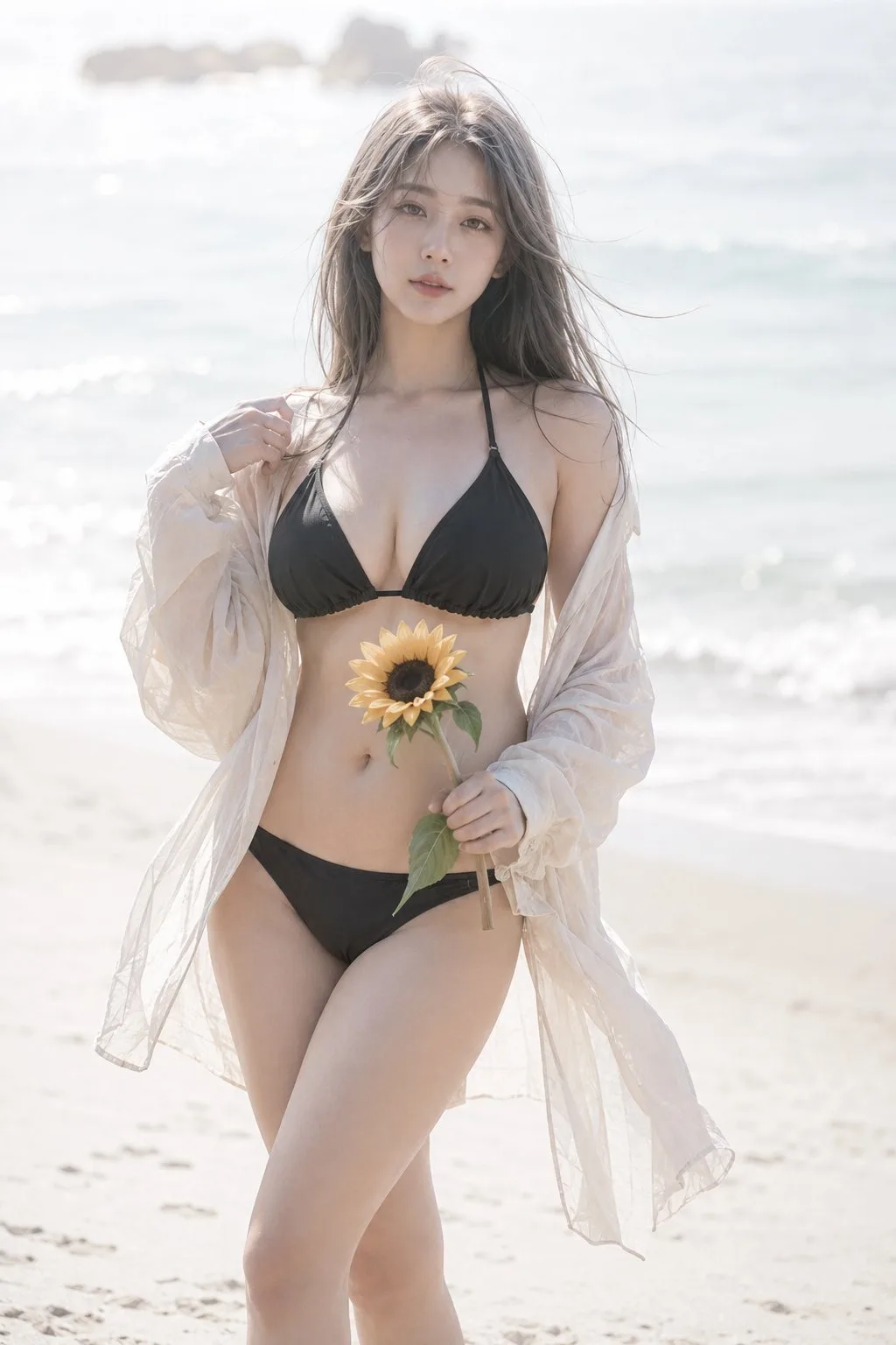 ภาพบุคคลฤดูร้อนริมทะเลสไตล์ญี่ปุ่นชวนฝัน 1