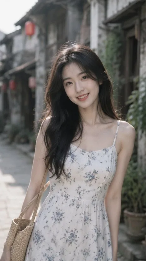 หญิงสาวในเมืองโบราณจีน: รอยยิ้มอ่อนโยน 1