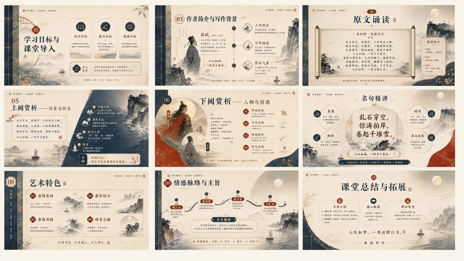 งานนำเสนอวิชาการบทกลอนจีน: แนวคิดสุนทรียะตะวันออก 1