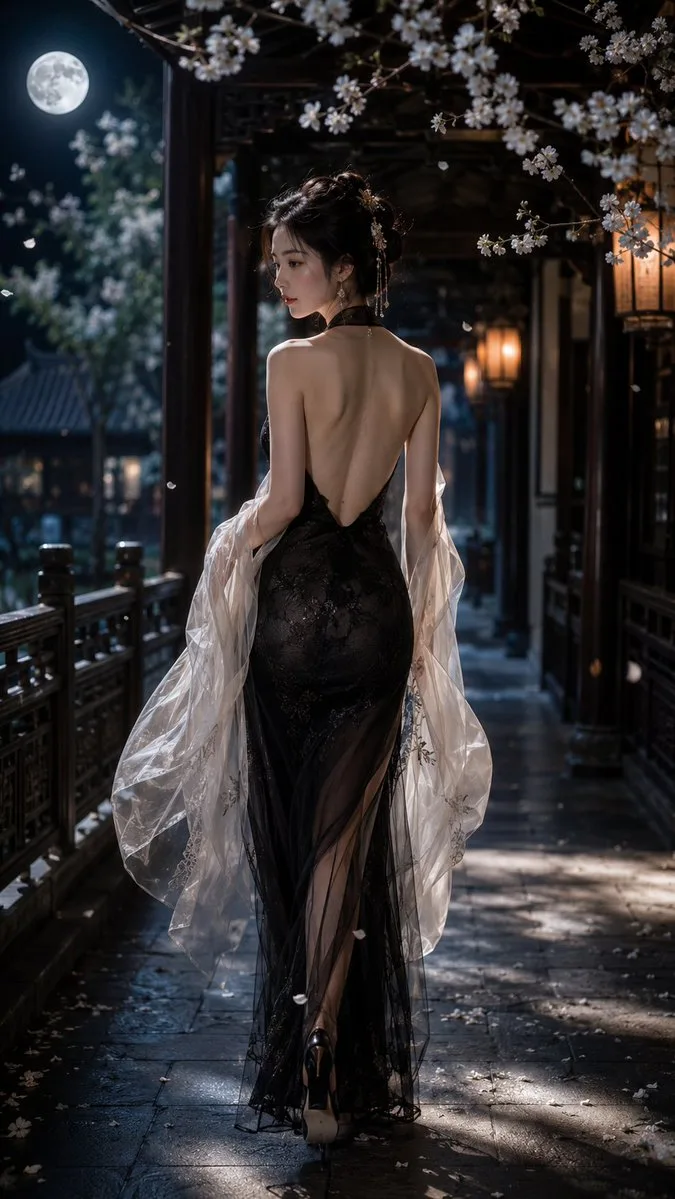 หญิงสาวผู้งามสง่าใต้แสงจันทร์ 1