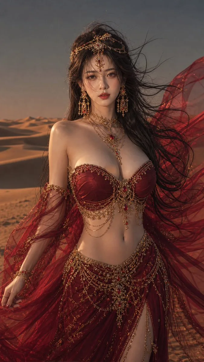 ระบำทะเลทราย: ราชินีแห่งเม็ดทราย 1
