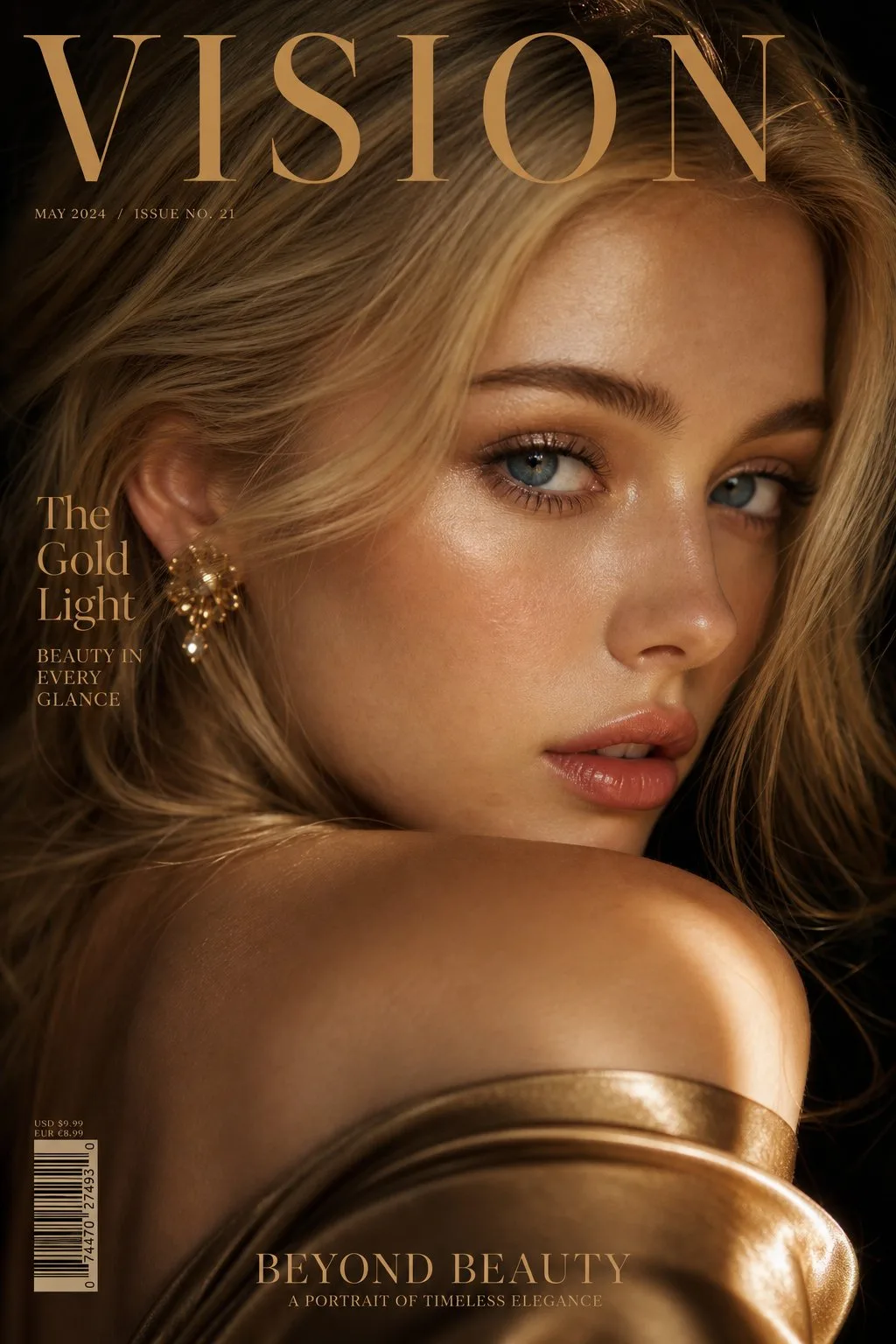 ปกนิตยสาร: นางแบบเอเชียหรูหราตรึงตา 2