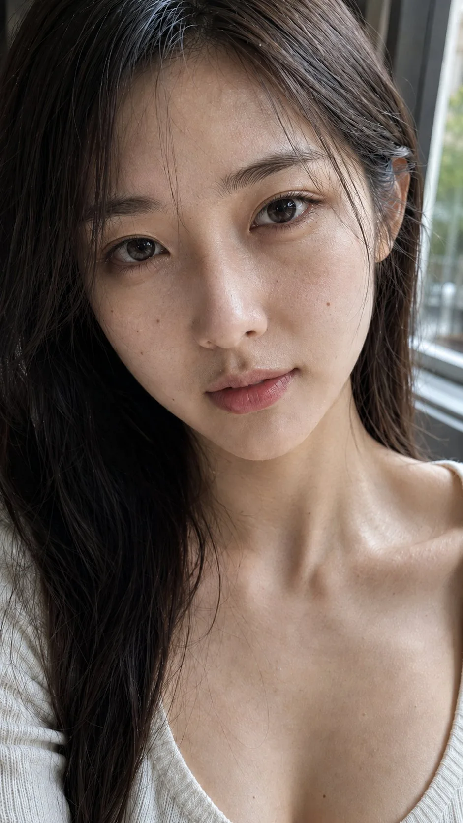 ภาพพอร์ตเทรตหญิงสาวเอเชีย สวยคมสมจริง 1