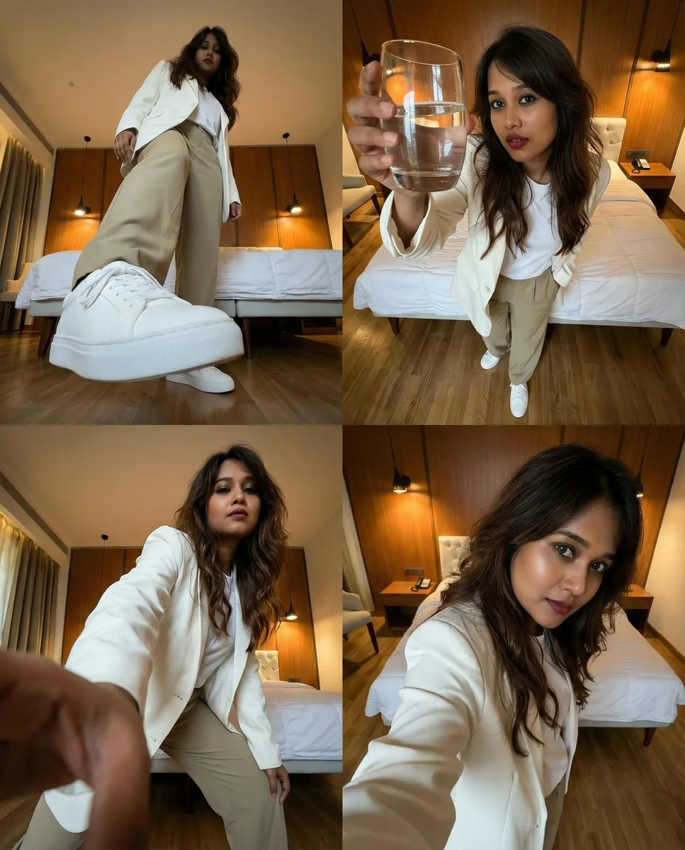 ภาพบุคคล 4 ช่องมุมกว้างพิเศษ สมจริงแบบไดนามิก 1