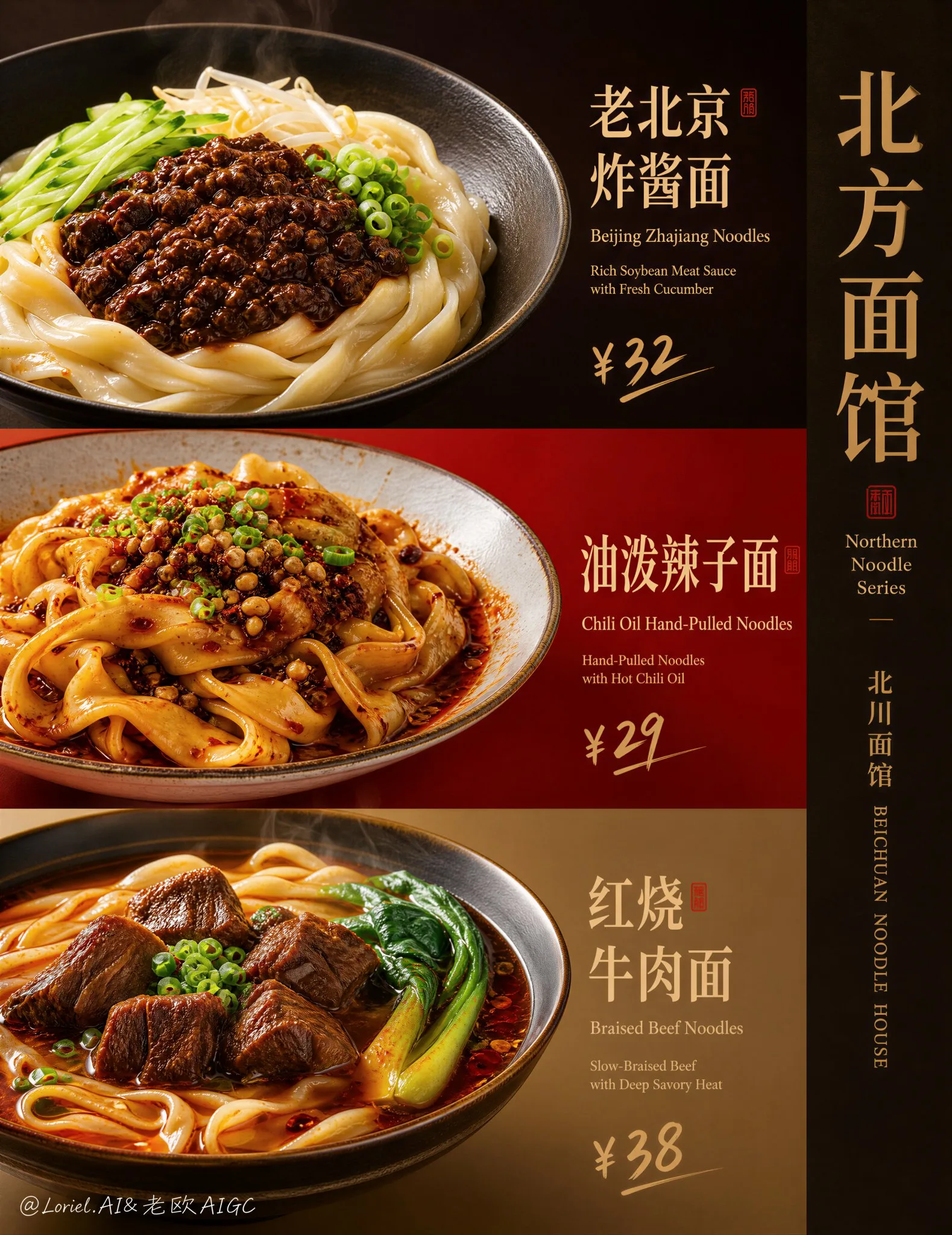 โปสเตอร์บุฟเฟต์หม้อไฟพรีเมียม 沸宴火锅 2