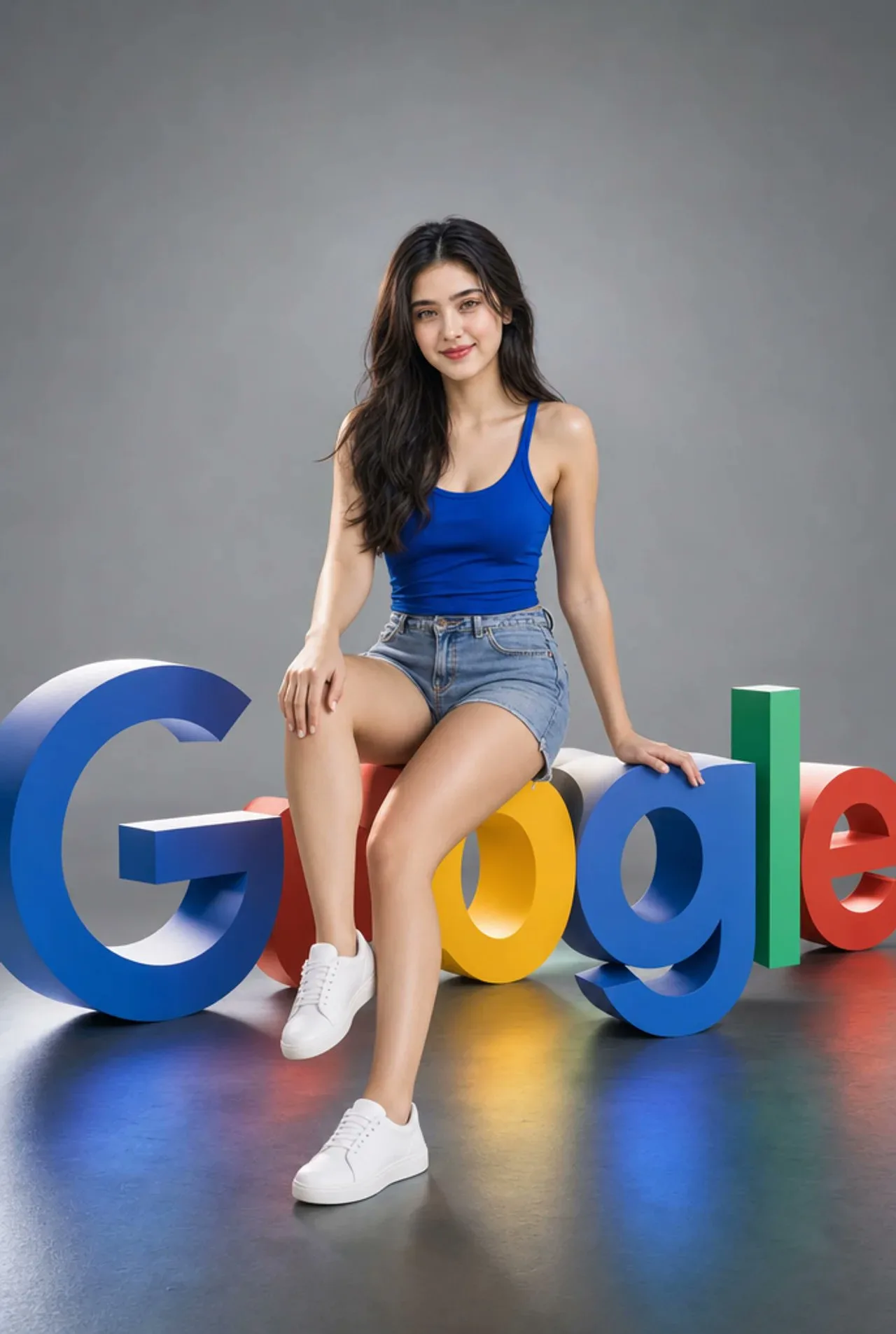 AI Creator สาวข้างไอคอน Messenger ยักษ์ 1