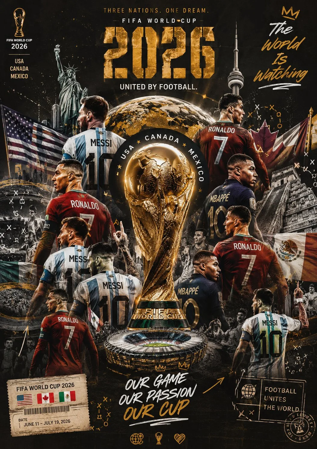 โปสเตอร์บอลโลก 2026: หนังแอ็กชันสุดหรู 1