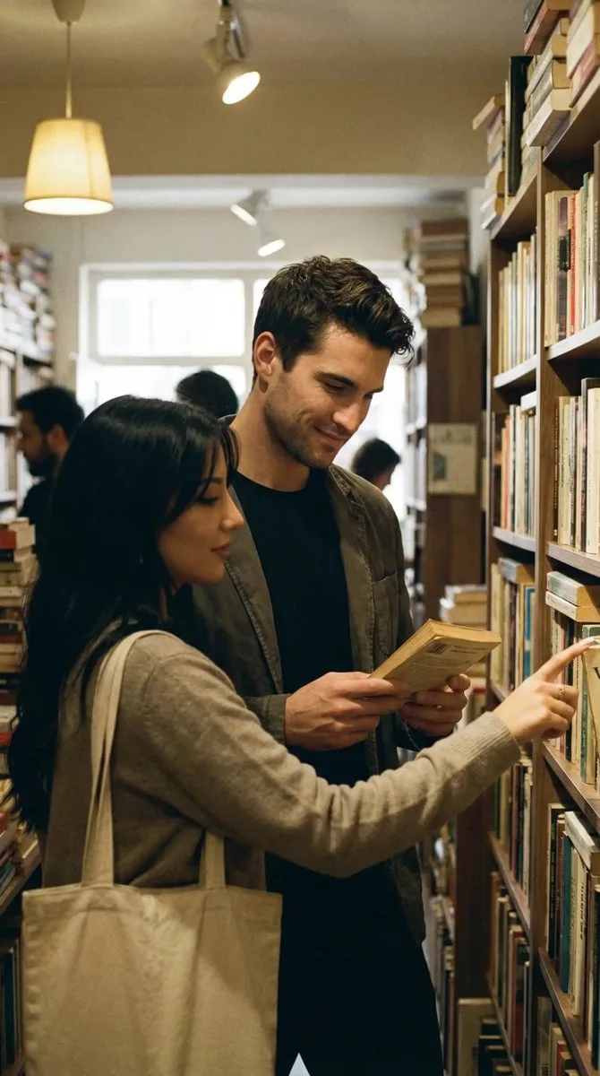 รักเงียบๆ ในร้านหนังสือ: ปลายนิ้วเกือบจะแตะกัน 1