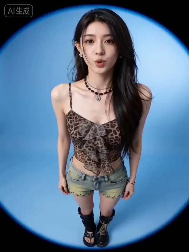 สาวแฟชั่นสุดชิค หลากอารมณ์ ผ่านเลนส์ฟิชอาย