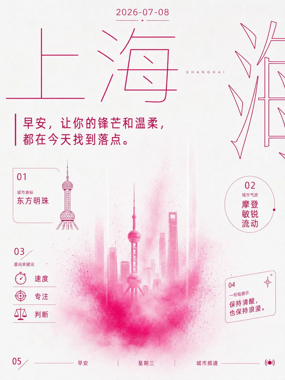 โปสเตอร์ตัวอักษรพ่นสีเรืองแสงแบบมินิมอล 2