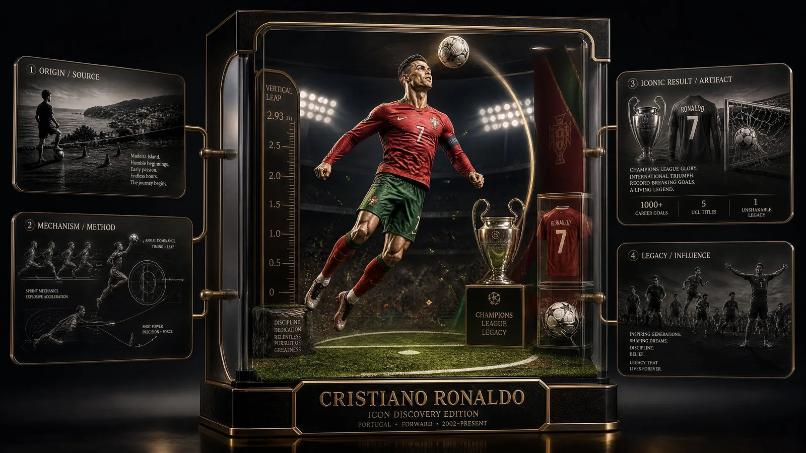 กล่องภาพถ่ายสะสมตำนานฟุตบอล รุ่น Icon Discovery 2