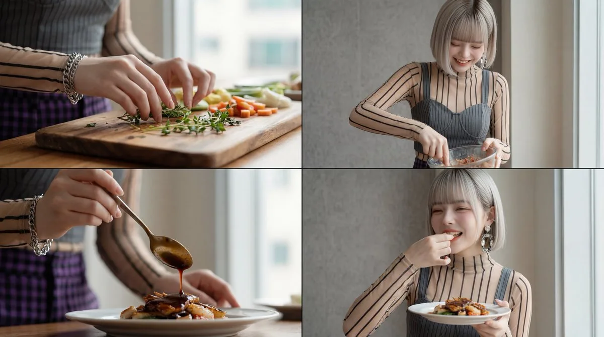 วิดีโอสลับภาพ 4 เฟรมไหลลื่น 1