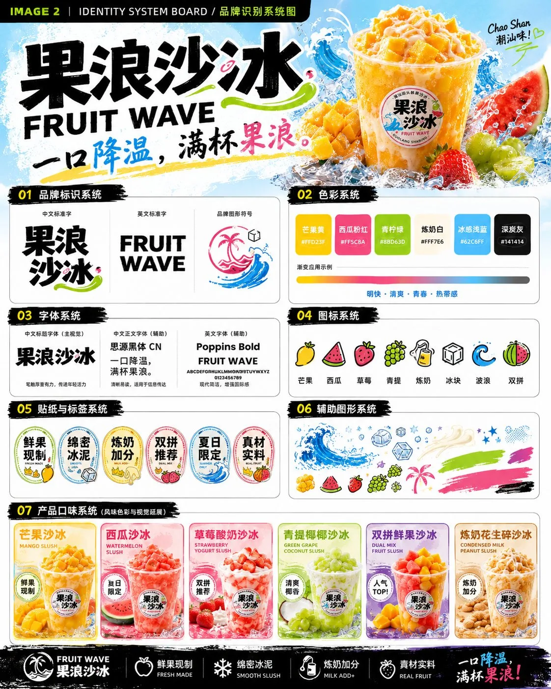 Fruit Wave: เสนอภาพลักษณ์แบรนด์เครื่องดื่ม 2