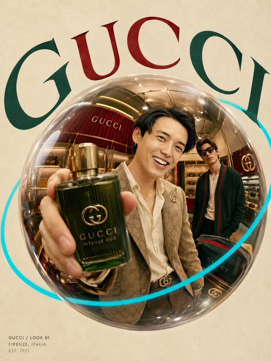โปสเตอร์แคมเปญแบรนด์หรู สไตล์อนาคต 2