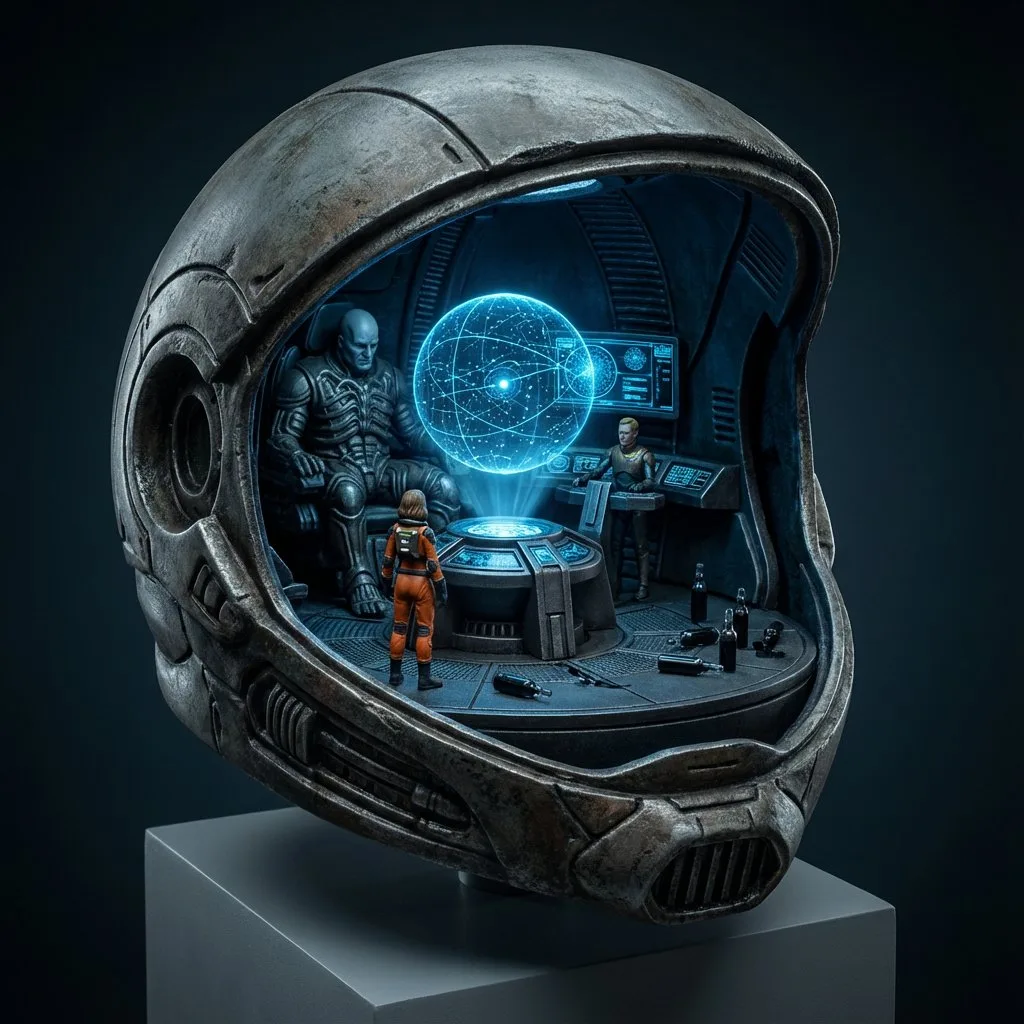 โลกเสมือนในวัตถุ: Diorama เกมและหนังสือ 1