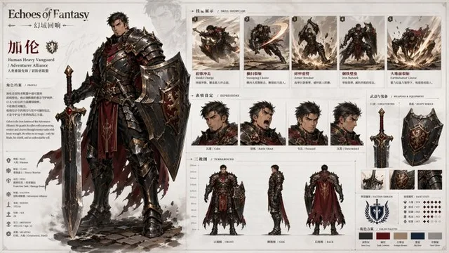 สร้าง Character Archive Board สำหรับตัวละครเกม
