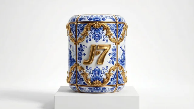 ผลิตภัณฑ์แบรนด์สุดหรูจาก Delftware ประดับทอง