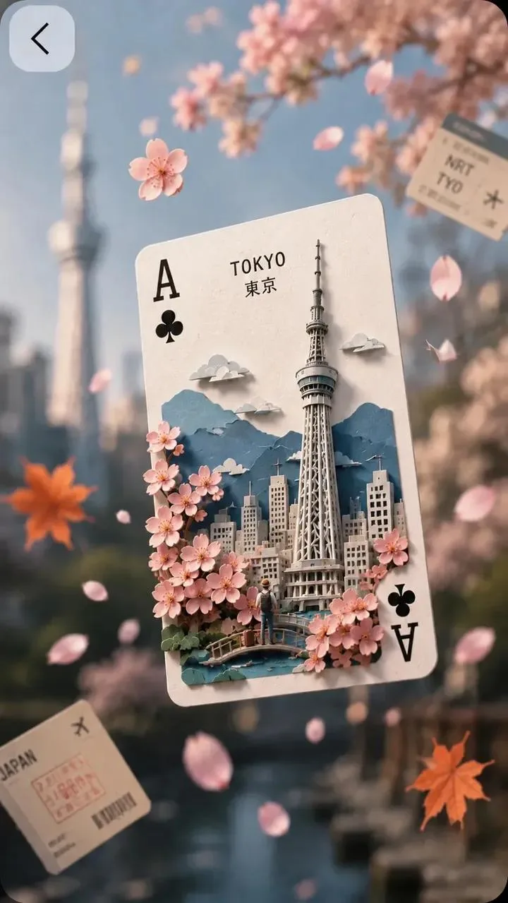 โปสเตอร์ท่องเที่ยวฮาโกเน่: ไพ่โพดำ 3D 1
