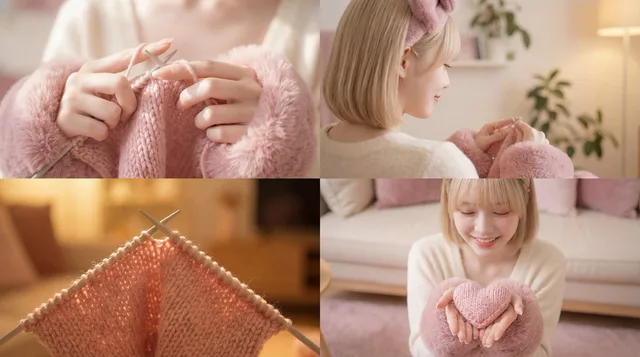สาวถักไหมพรมสไตล์ฟิล์ม: บันทึกความอ่อนโยน