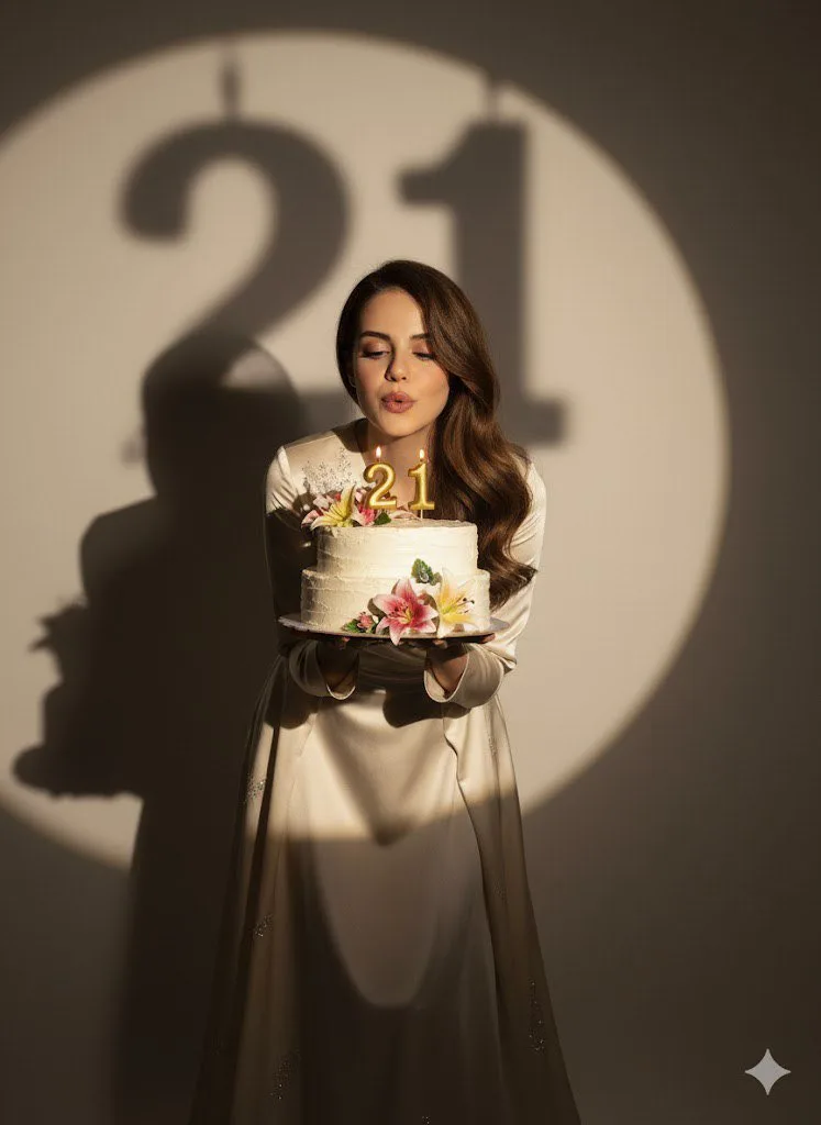 ภาพพอร์เทรตวันเกิด 26 ปี สไตล์แฟชั่นหรูหรา 1