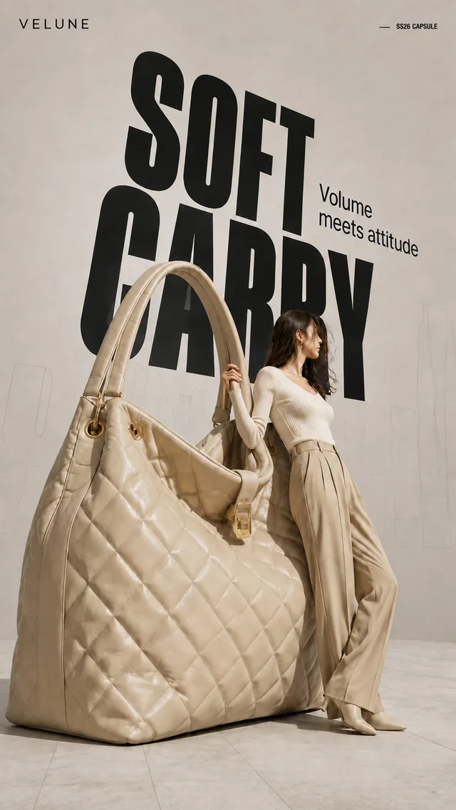 โปสเตอร์แฟชั่น: ผลิตภัณฑ์ขนาดยักษ์ สไตล์ Hi-Fashion