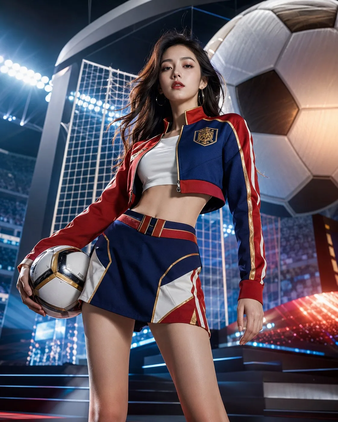 โปสเตอร์บอลโลก: สาวเชียร์แฟชั่นชั้นสูง 1