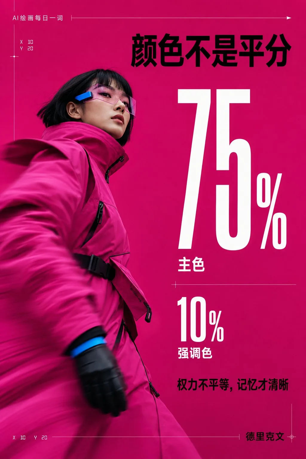 โปสเตอร์แบรนด์ 2 สี สัญญาณสูง (High-Signal) 2