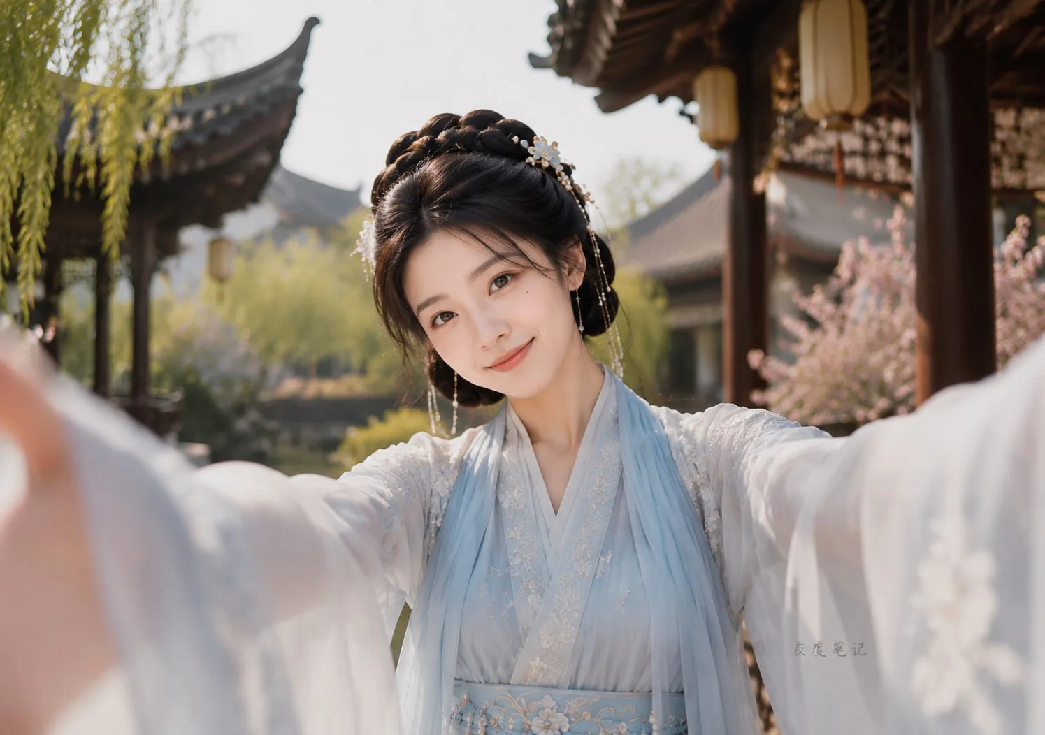 ภาพถ่ายเซลฟี่แนวโบราณโอเรียนทัลสมจริงเป็นพิเศษ 1