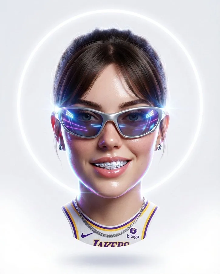 หัวลอย 3D สไตล์ Lakers แห่งอนาคต 1