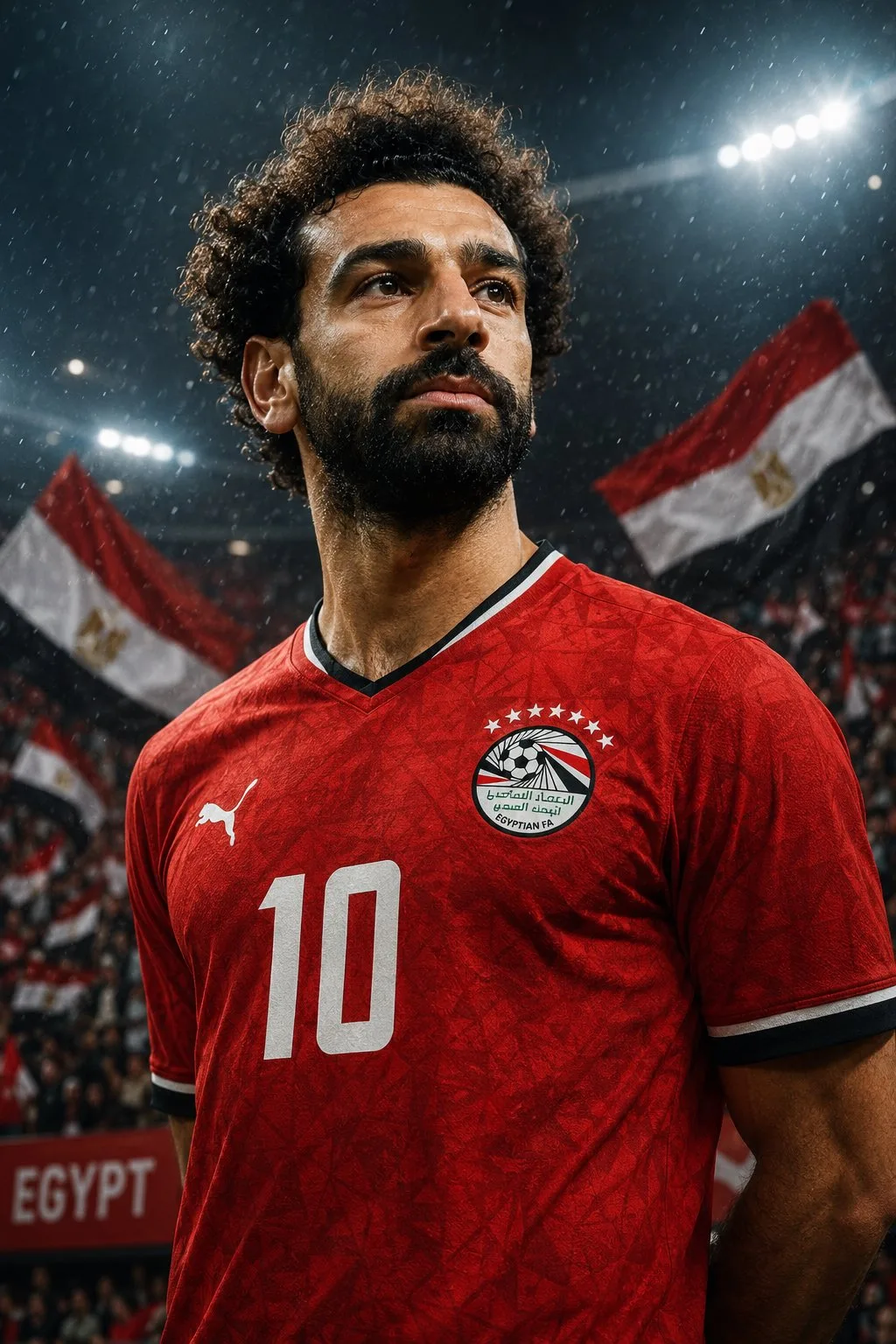 โปสเตอร์ภาพเหมือนเสมือนจริงนักกีฬาฟุตบอลระดับตำนาน 1
