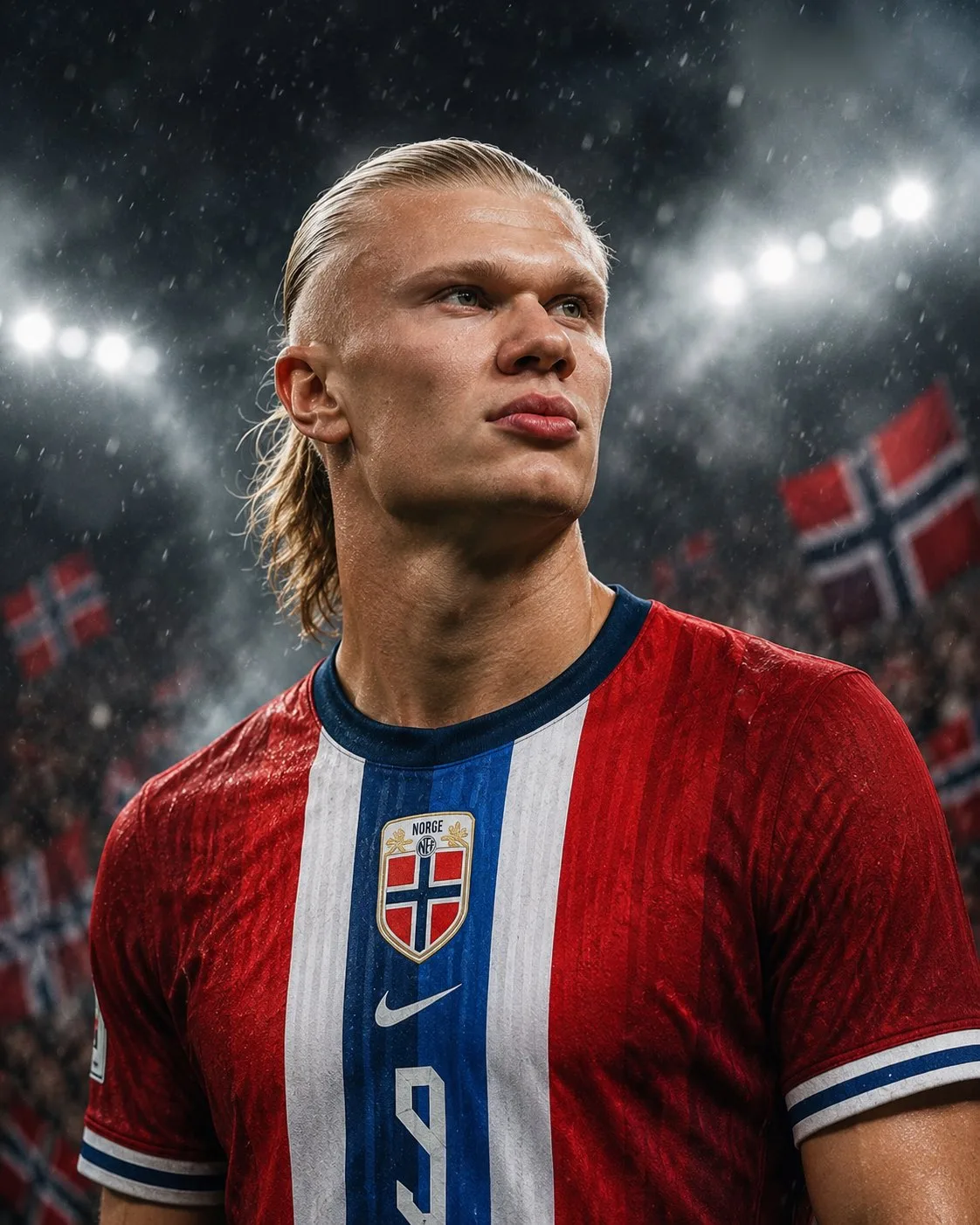 โปสเตอร์ภาพเหมือนเสมือนจริงนักกีฬาฟุตบอลระดับตำนาน 2