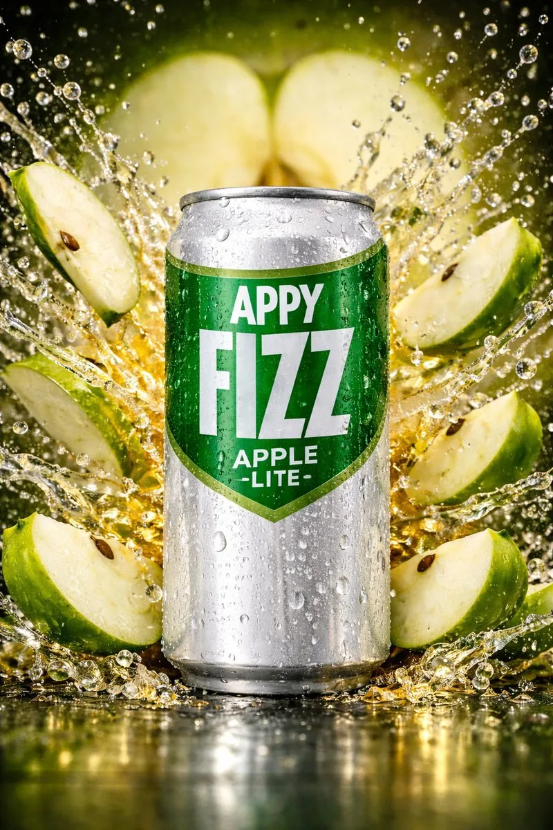 Appy Fizz: น้ำอัดลมแอปเปิลซ่าสุดสดชื่น 1
