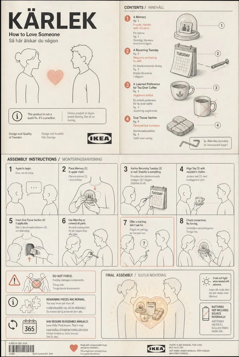 คู่มือ IKEA: วิธีประกอบความรัก 1