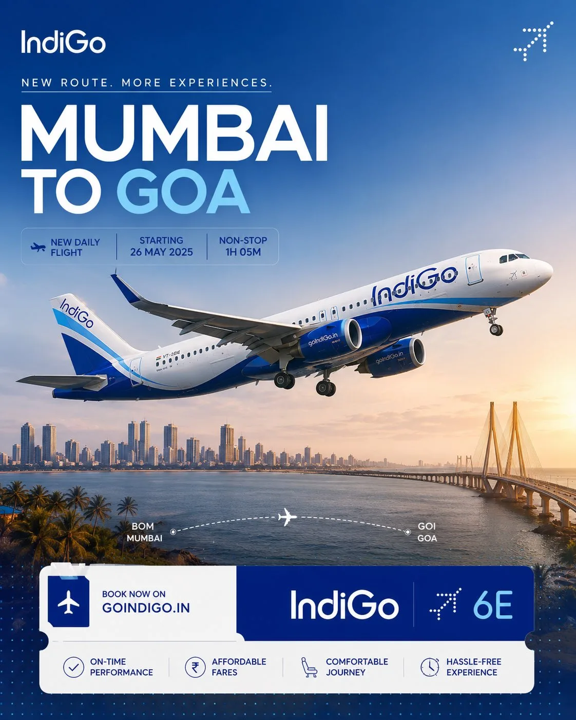 คู่มือภาพสำหรับโปสเตอร์โซเชียล IndiGo ระดับพรีเมียม 1