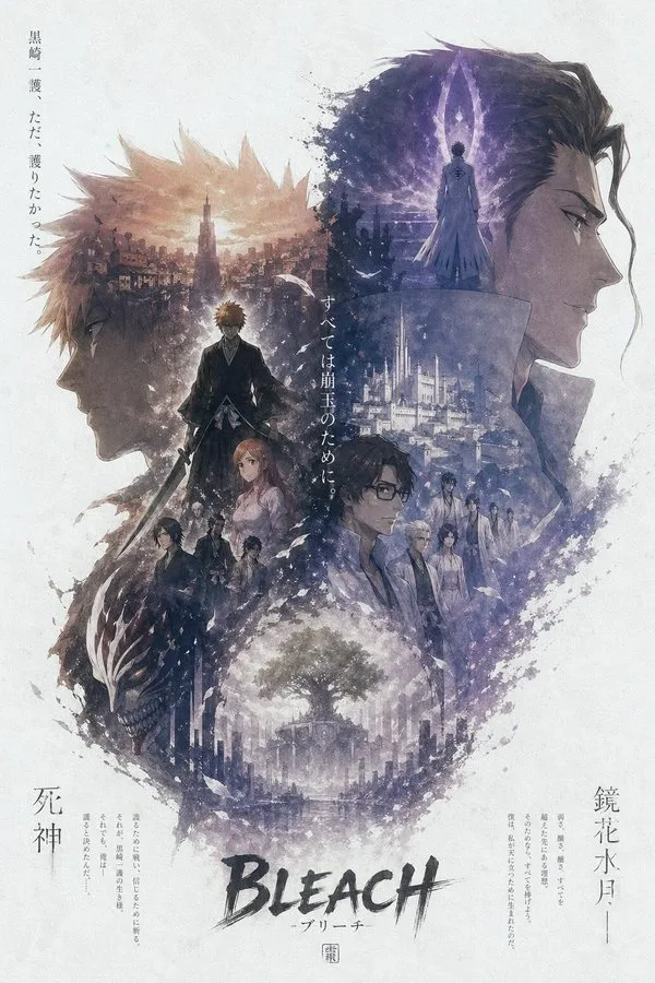 โปสเตอร์อนิเมะหมึกคู่ซ้อน: หรูหราและลึกลับ 1