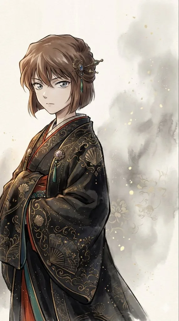 ไอ ไฮบาระ: อะนิเมะหมึกทองงดงาม 1