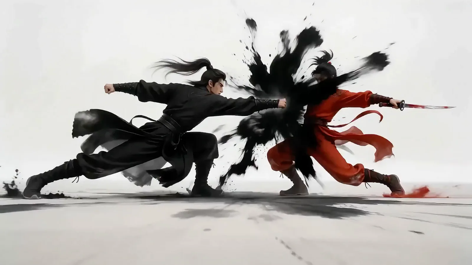 จอมยุทธหมึกทะลุมิติ: สงครามหมึกและเลือด 1