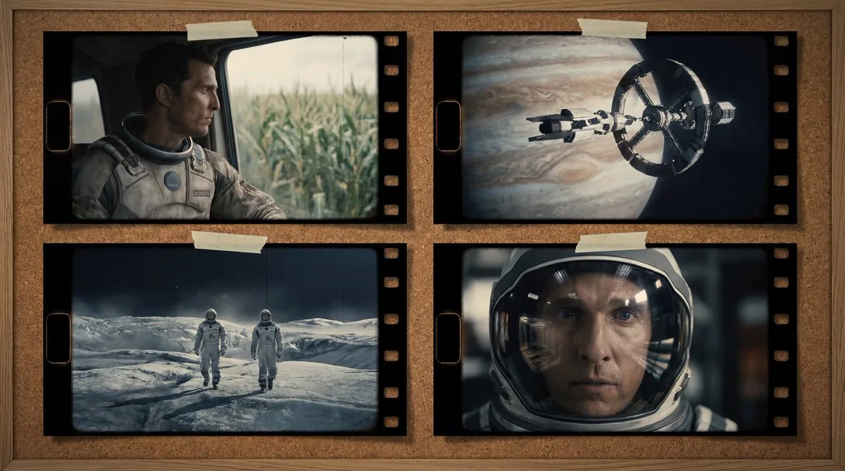 ภาพยนตร์สไตล์ Interstellar: สร้างสตอรี่บอร์ด 1
