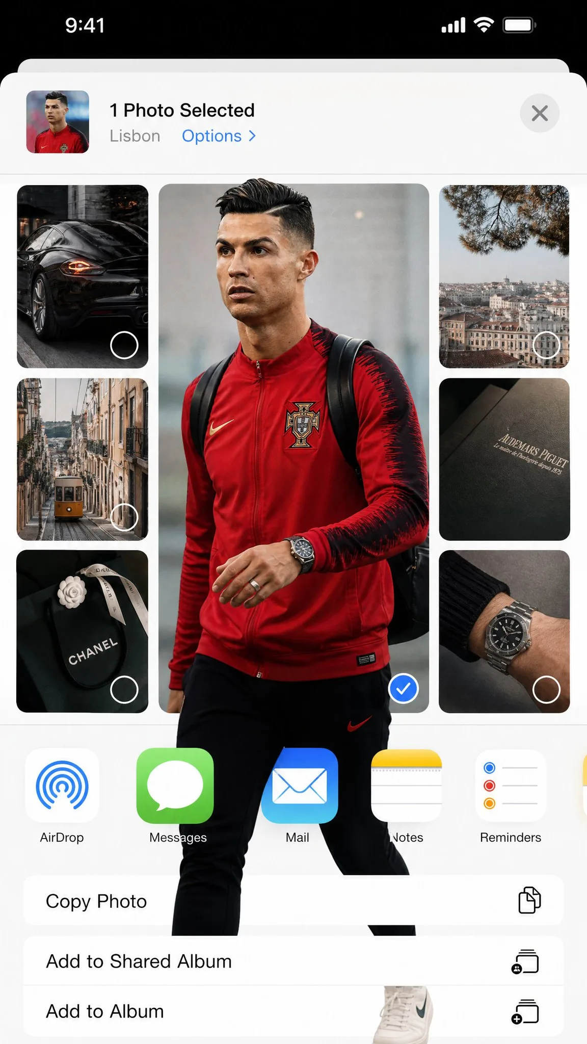 คอลลาจภาพแฟชั่นแบบ iOS หลุดกรอบ 1