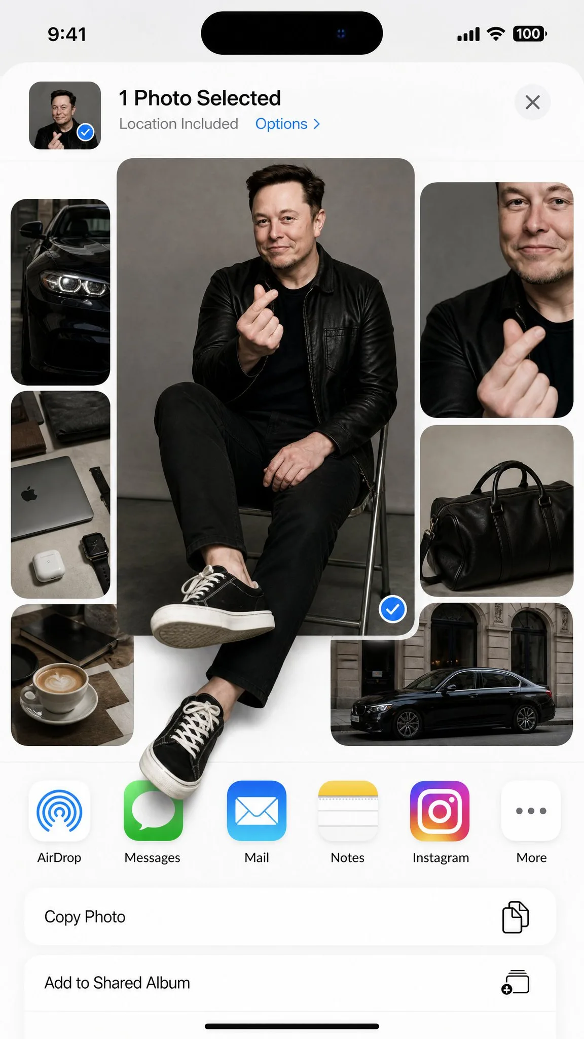 คอลลาจภาพแฟชั่นแบบ iOS หลุดกรอบ 2
