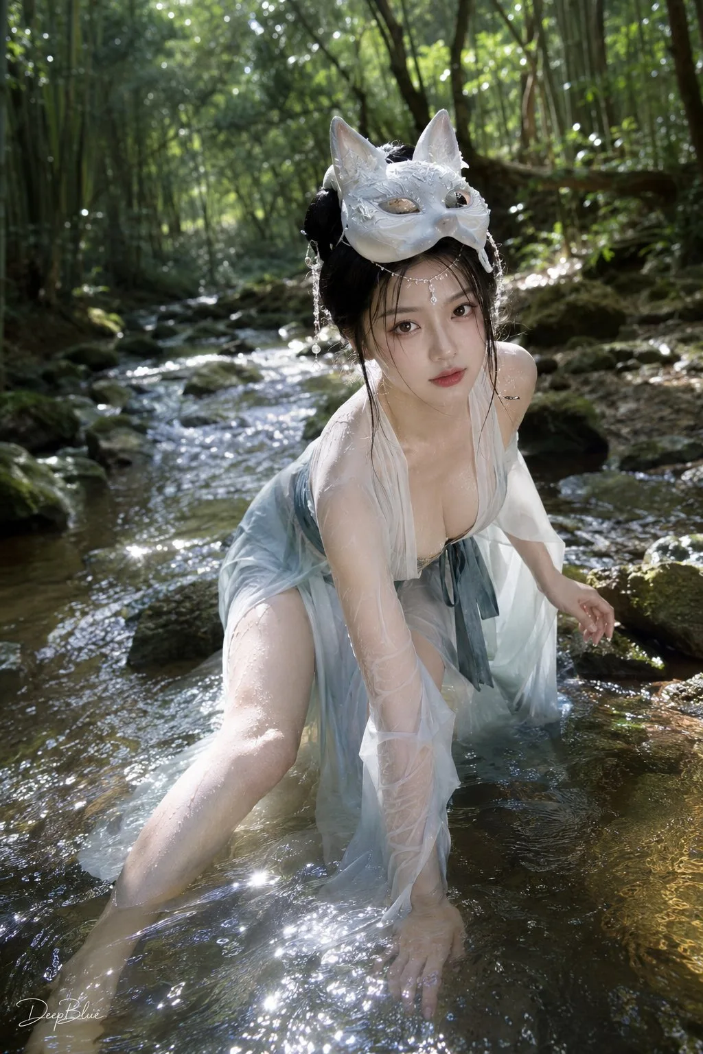 สาวจิ้งจอกในป่าไผ่: iPhone16Pro สแนปช็อต 1