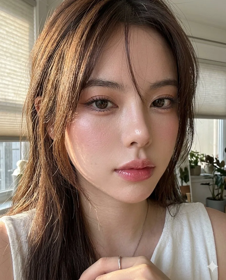 เซลฟี่สาวสวยสไตล์ iPhone 17 Pro ริมหน้าต่าง 2