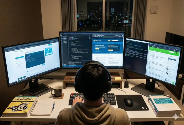 โปรแกรมเมอร์ญี่ปุ่นลึกซึ้ง Python ยามดึก