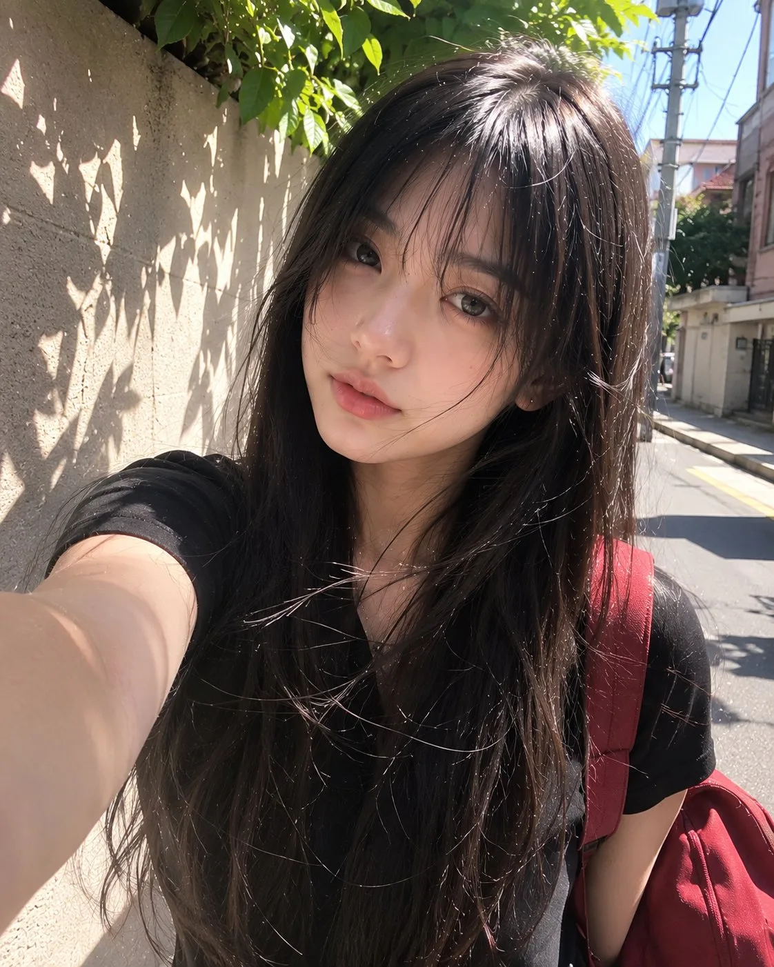 สาวญี่ปุ่นกับเป้แดงใต้แสงแดด 1