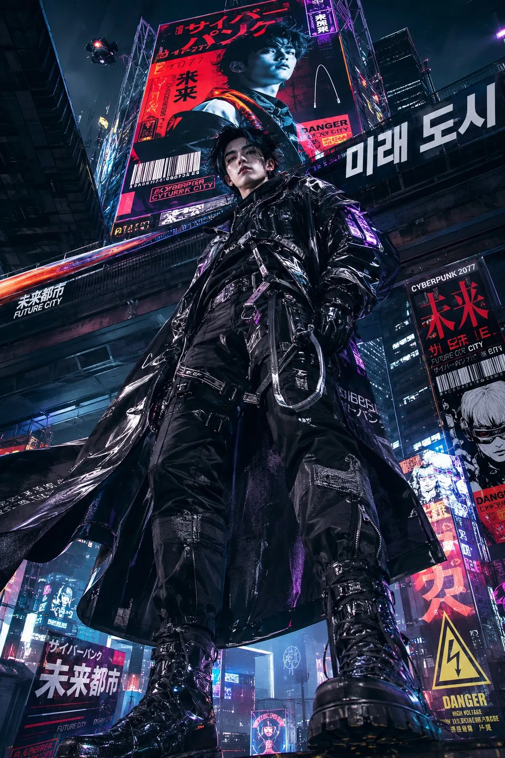 โปสเตอร์คนดังสไตล์กราฟฟิตี้ญี่ปุ่นสุดเท่ 2