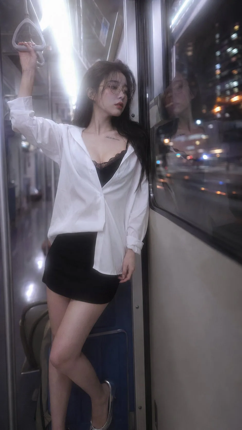 สาวจีนคนดังบนรถไฟเที่ยวสุดท้ายสไตล์ญี่ปุ่น 1