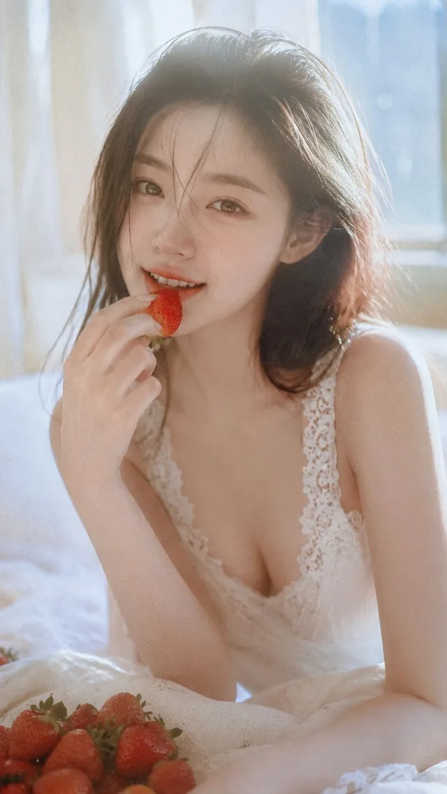 ภาพถ่ายสาวญี่ปุ่นยามเช้า สไตล์วินเทจ