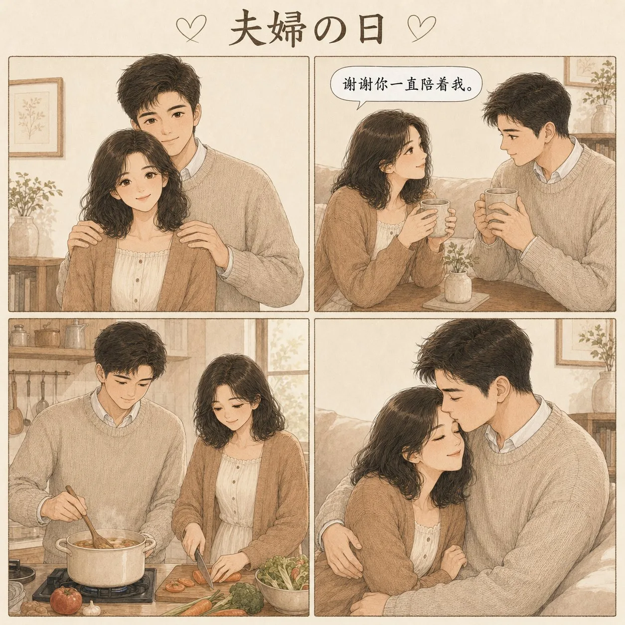 คู่รักญี่ปุ่น: อบอุ่น หัวใจฟู สี่ช่อง 2