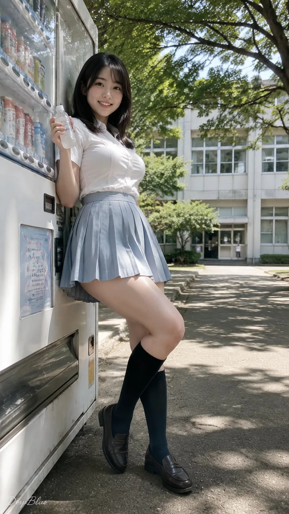 สาวญี่ปุ่นหน้าตู้กดน้ำ: ภาพถ่ายวัยรุ่นสารคดี 1