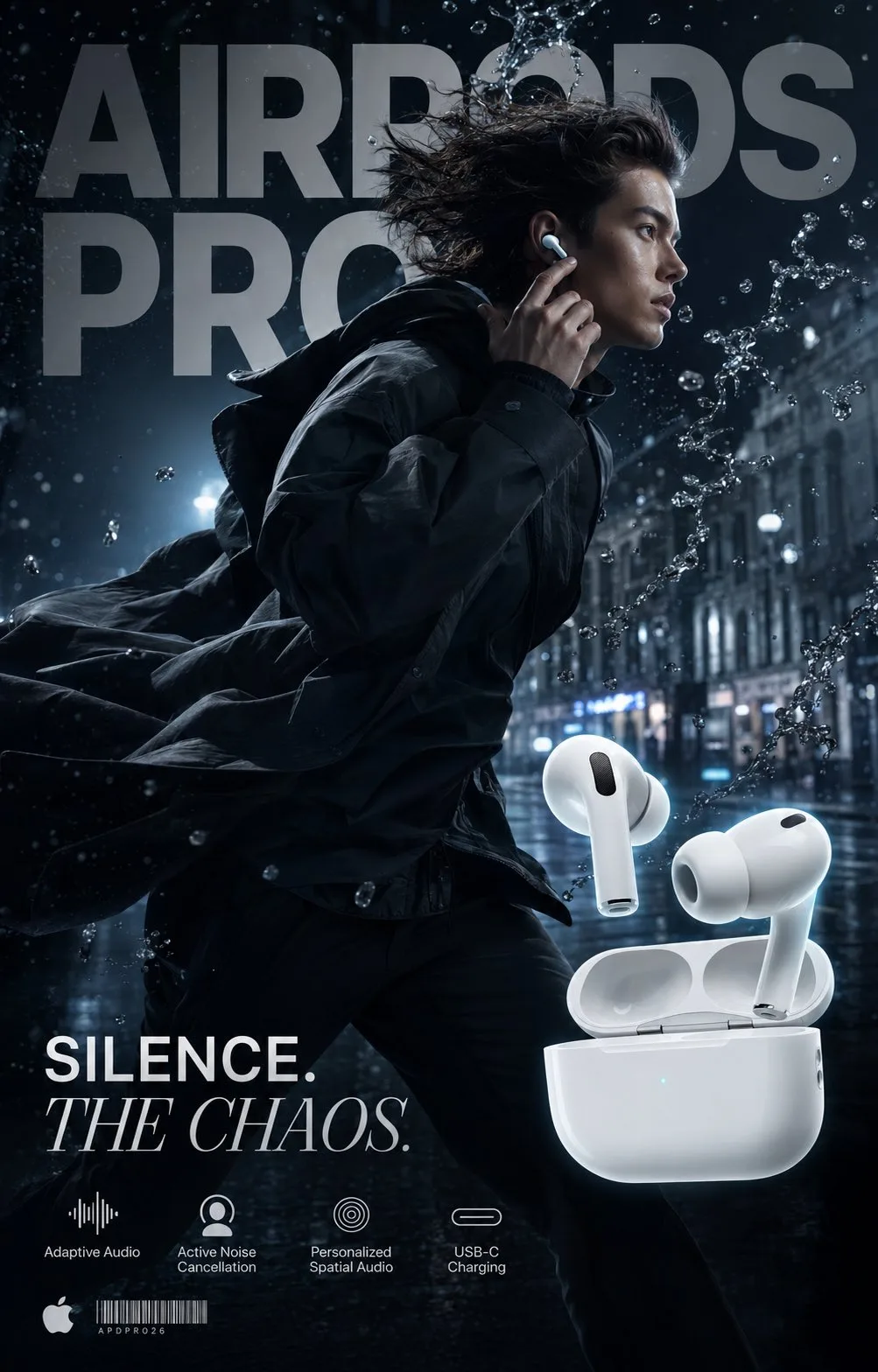 โปสเตอร์โฆษณาระดับภาพยนตร์ JBL Tour Pro 2026 2